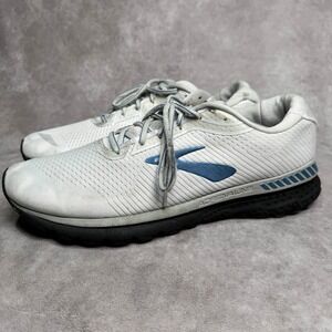 Brooks Shoes Mens 14 D White Lace Up GTS 20 Running Sneakers 1103071D135